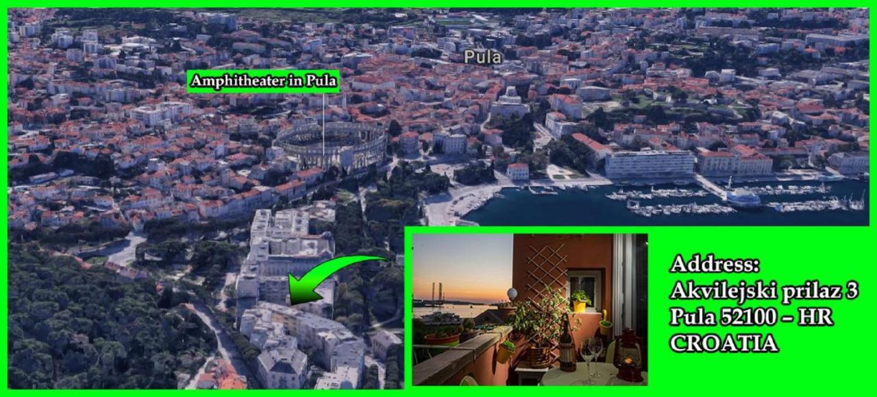 Pietas Iulia Apartment Пула Екстериор снимка